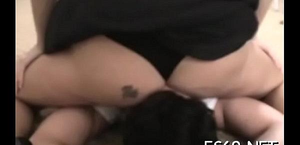  Lusty lady enjoys fast fucking